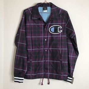 ‎NWT champion plaid coaches jacket